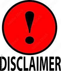 disclaimer